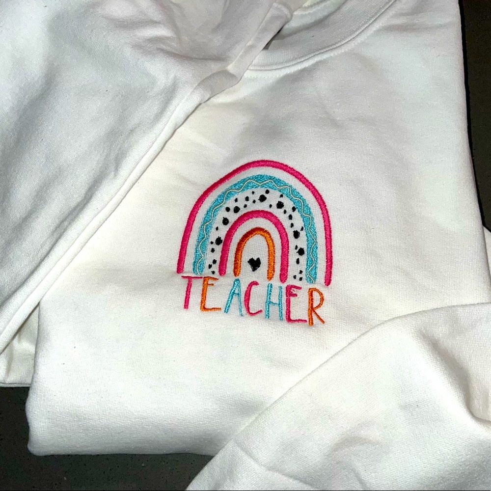 teacher crewneck
